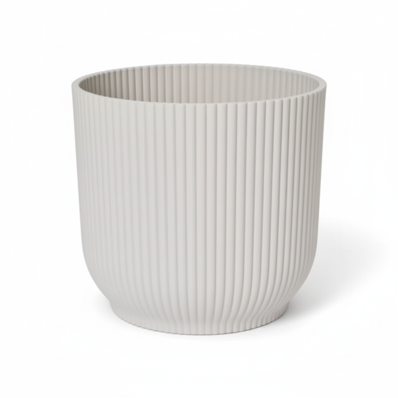 ELHO Vibes Fold Pflanztopf 22 cm weiß: Moderne Eleganz für Ihr Zuhause