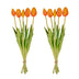 Vaas Jessie Strik + 10x real touch Tulpen Orange Bild 2