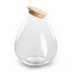 XXL Tropfen Glas-Terrarium mit Korken - 34x43 cm Bild 1