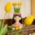 Tulpen-Strauß Gelb – 10 Stück – „Real Touch“ Kunsttulpen – 42 cm (gelb) Bild 6