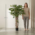Ficus Liana Artificial Tree 140cm - Easy-Care Decoration for Your Home Bild 2