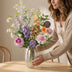 Artificial Flower Bouquet Pastel Meadow Deluxe, 100cm, 15 Stems Bild 9