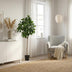 Kunst Magnolie Künstliche Pflanze 190cm Weiss Bild 3