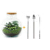 Flaschengarten - Bolder Bob - ↕ 30 cm - Rechen + Schaufel + Pinzette Bild 1