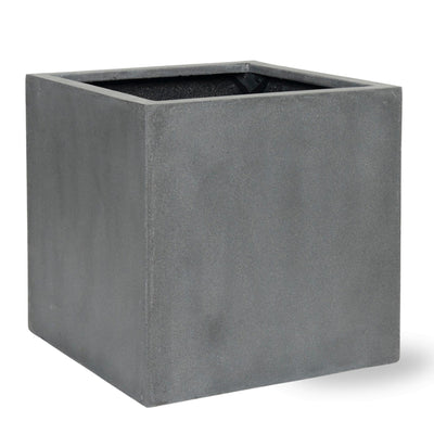 Grey Pot Block - S - D30 x H30 cm – Modern Indoor Planter