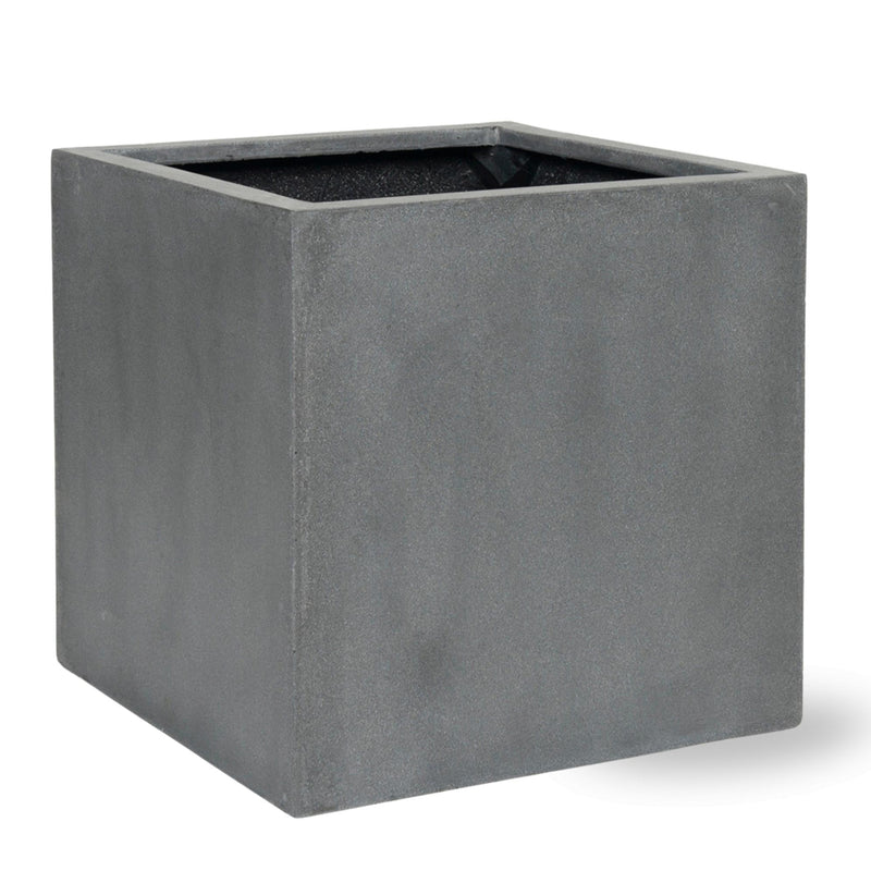 Grey Pot Block - S - D30 x H30 cm – Modern Indoor Planter